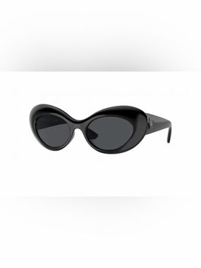 ✨Versace✨ Black Oval Cat-Eye Sunglasses for Women